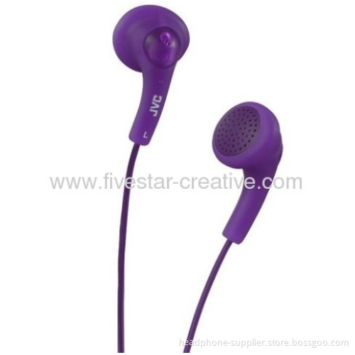 Jvc Ha-f150 Gumy Earbuds Earphones--grape Violet